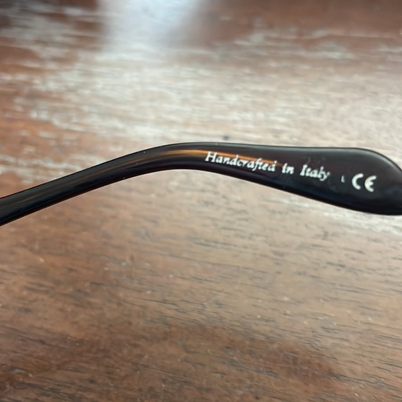 Oliver PeoplesLA Ashton brown eyeglasses with brown OliverPeoples LA case - Picture 7 of 17